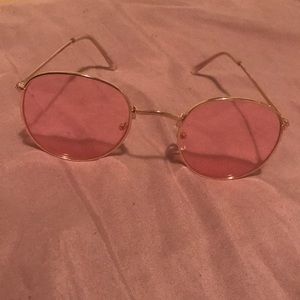 Rose colored sunglasses